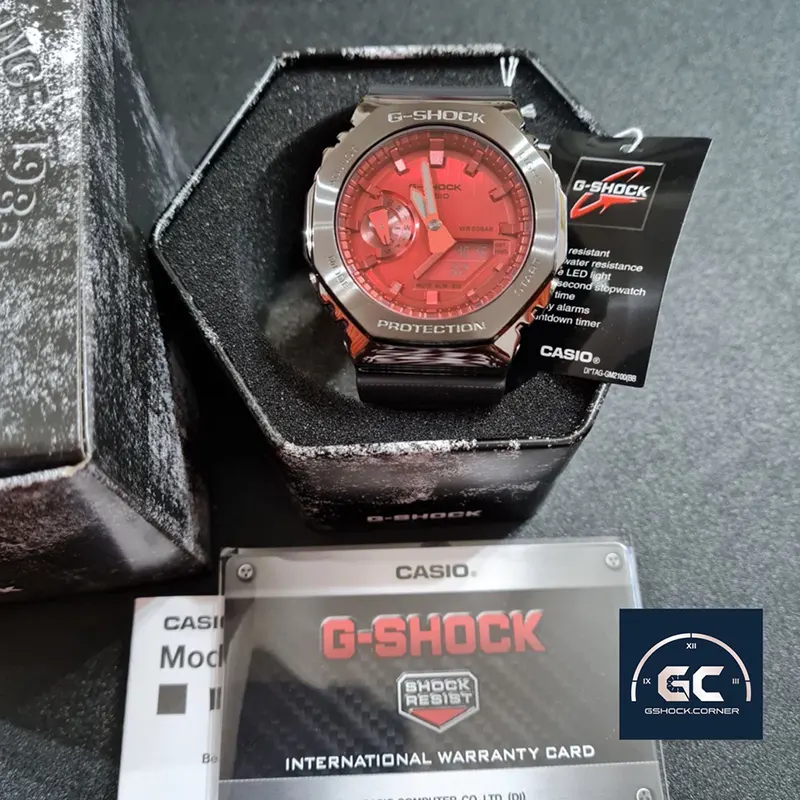 Casio G-Shock Analog-Digital Watch For Men’s | GM-2100B-4A